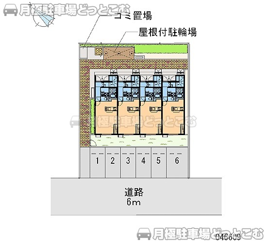 姫路市北条梅原町116の月極駐車場2