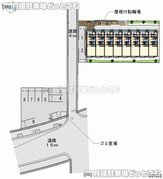 名古屋市守山区菱池町6－7の月極駐車場2
