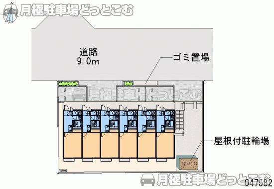 平塚市北金目3－29－52の月極駐車場2