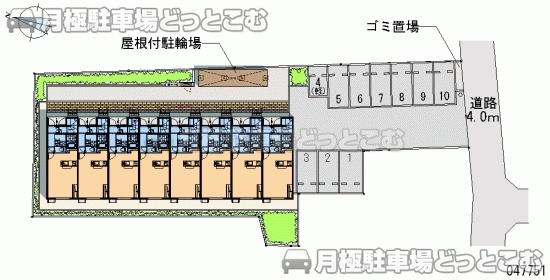 相模原市南区下溝941－1の月極駐車場2