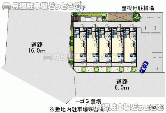足立区佐野1－28－9の月極駐車場2