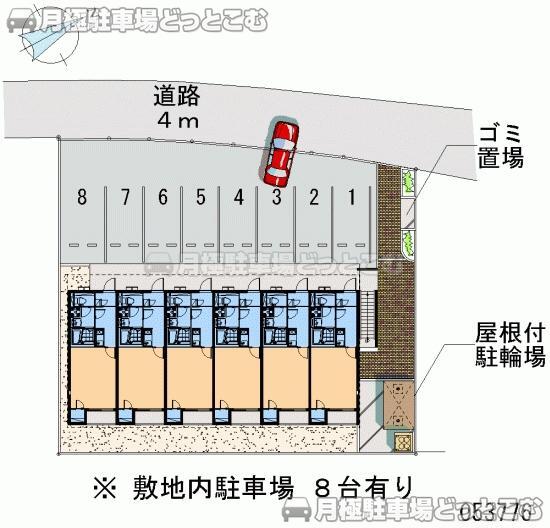 神崎郡福崎町馬田45－1の月極駐車場2