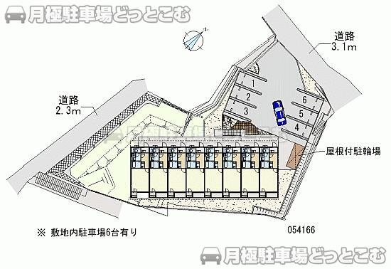 下関市上新地町2－3－24の月極駐車場2