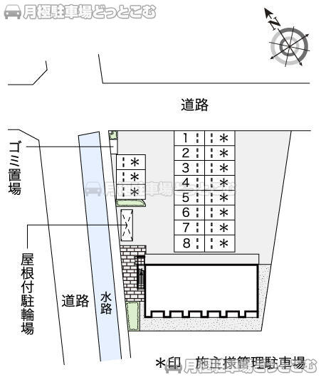 高砂市梅井4－4－2の月極駐車場3