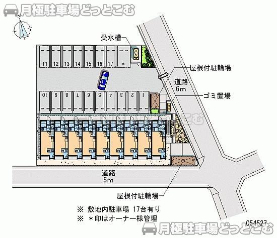 岡山市南区千鳥町9－16の月極駐車場2
