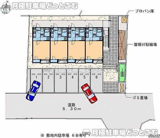 土浦市神立中央3－27－7の月極駐車場2