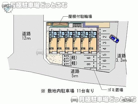 富士宮市西小泉町55－10の月極駐車場2