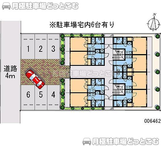 松江市砂子町200－9の月極駐車場1