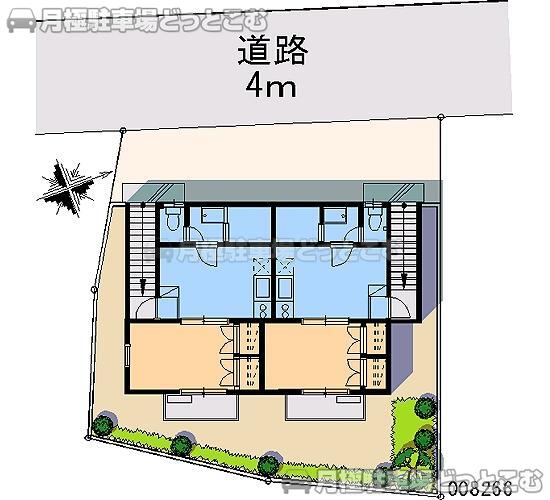 調布市下石原2－24－1の月極駐車場2