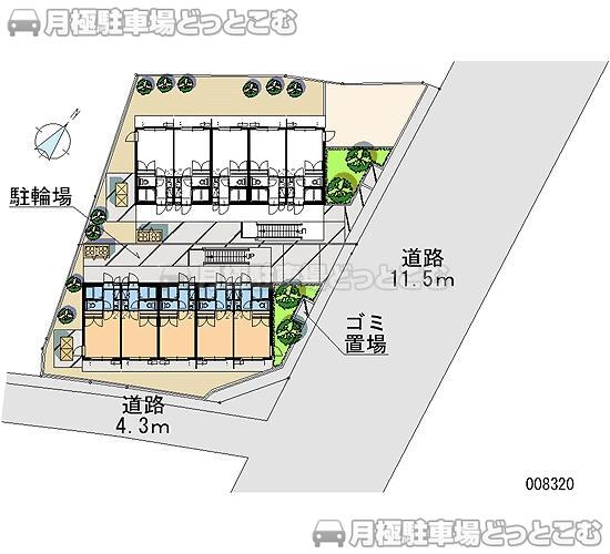 姫路市別所町佐土570－1の月極駐車場2