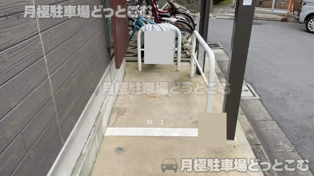 墨田区京島3-67-6の月極駐車場2