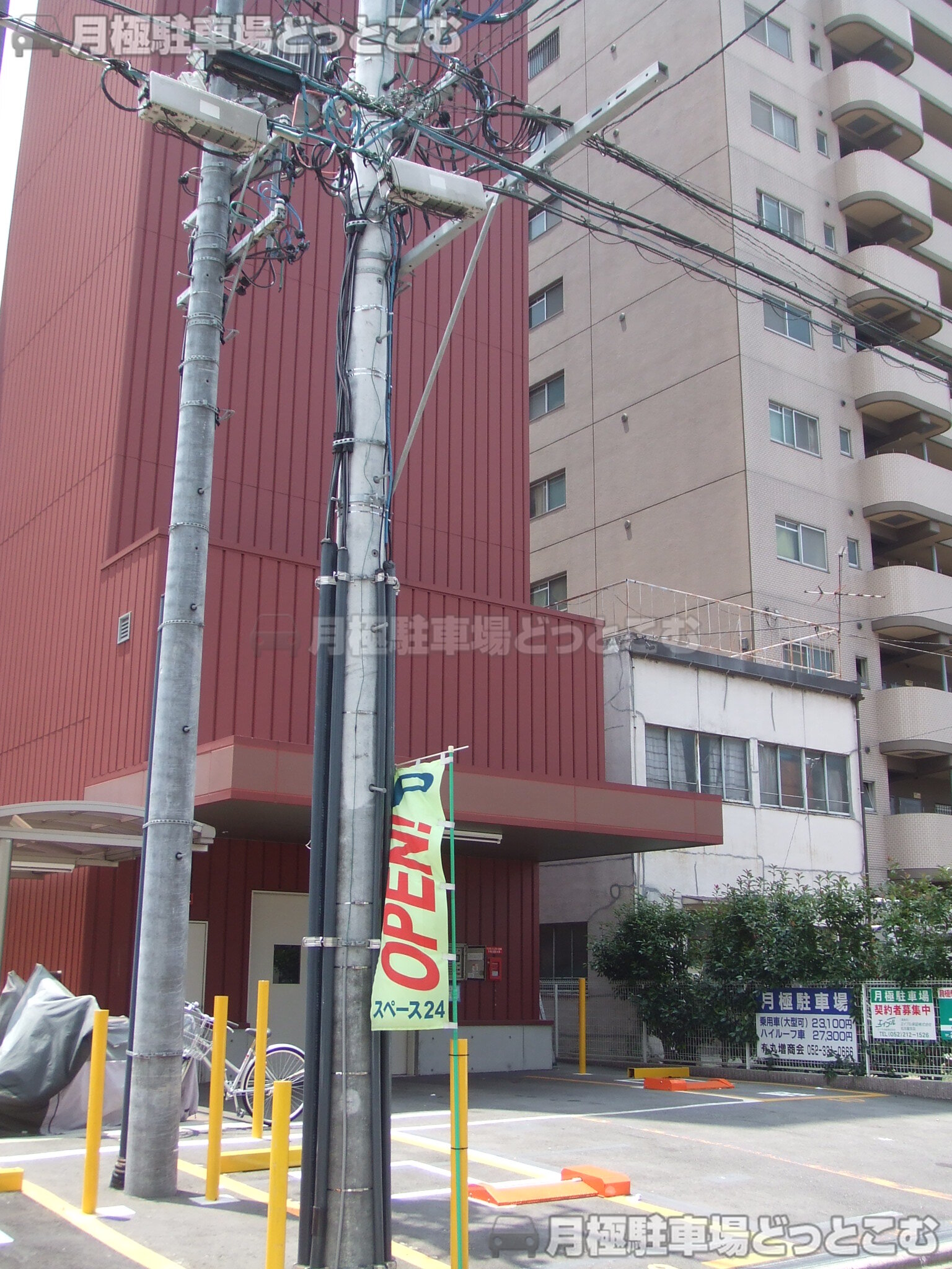 名古屋市中区千代田4丁目18番15号の月極駐車場3