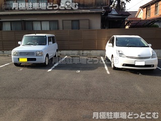 一宮市公園通3の月極駐車場3