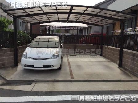 名古屋市昭和区菊園町4丁目8番1号の月極駐車場3