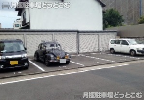 名古屋市西区那古野1丁目501-1.501-2.501-3.501-4.601の月極駐車場3