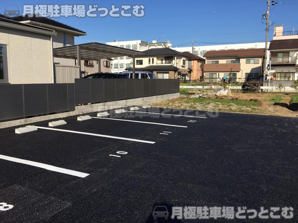 名古屋市中川区富田町大字榎津字袋尻403番3の月極駐車場4