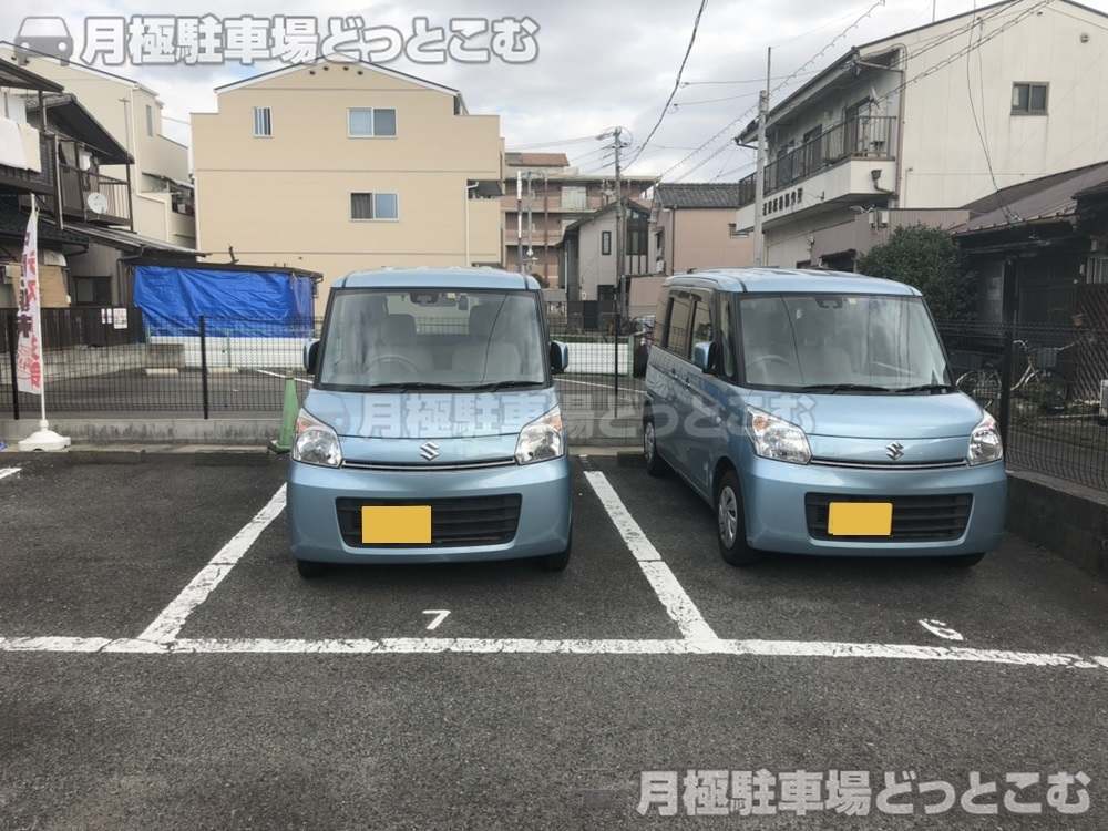 名古屋市中村区北浦町10の月極駐車場3
