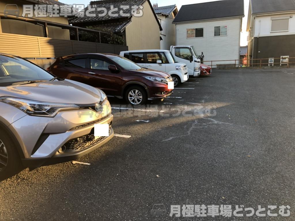 名古屋市南区戸部町3丁目18番の月極駐車場4