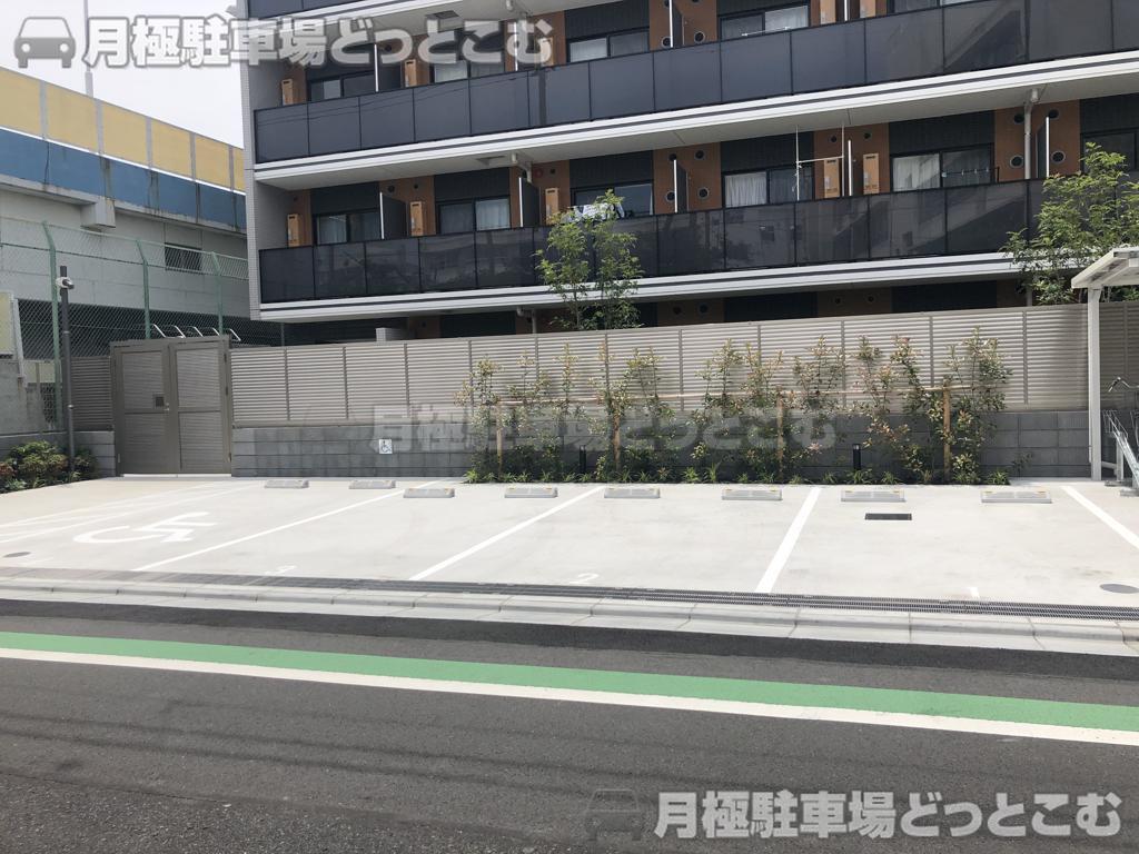 葛飾区お花茶屋1-9-5の月極駐車場2