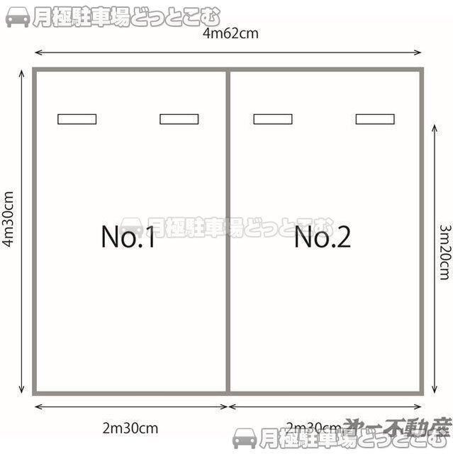静岡市葵区本通7丁目11-16の月極駐車場2