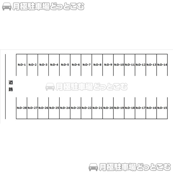 静岡市駿河区寿町18の月極駐車場1