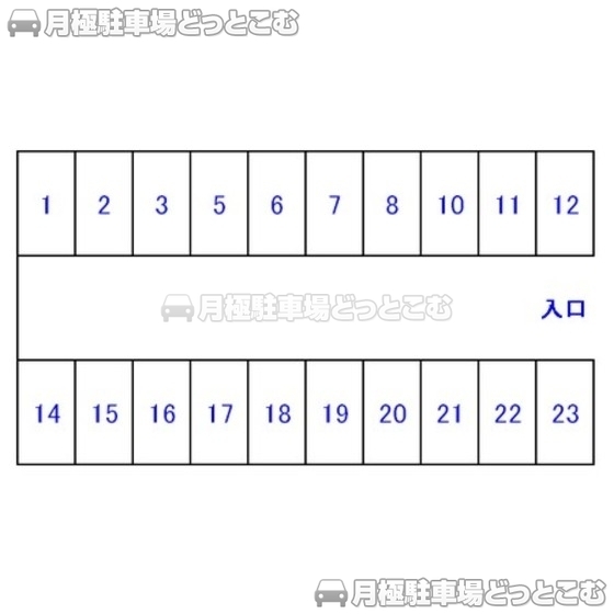静岡市葵区安東2丁目24-18の月極駐車場1