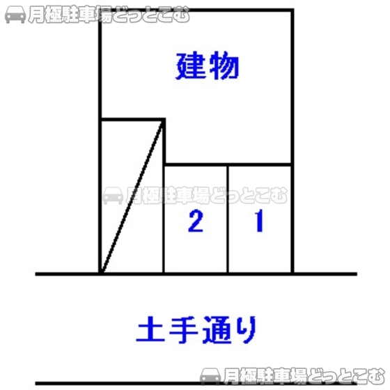 静岡市葵区一番町1の月極駐車場1