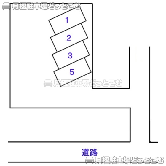 静岡市葵区巴町45番地の月極駐車場1