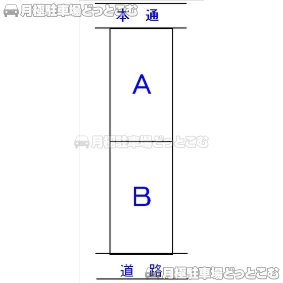 静岡市葵区本通7丁目1-1の月極駐車場1
