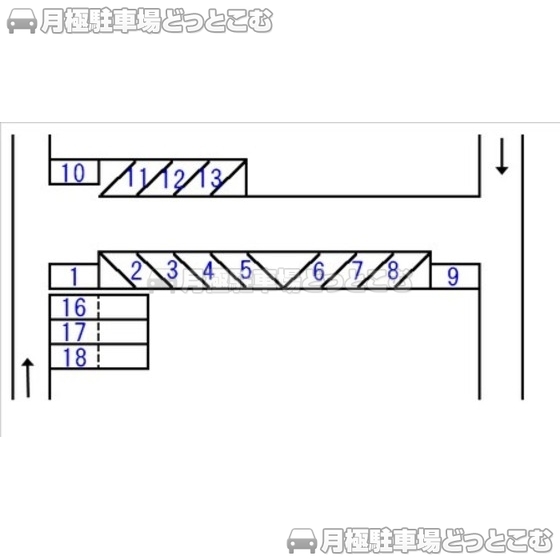 静岡市葵区人宿町2丁目3-10外の月極駐車場1