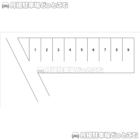 静岡市葵区川合2丁目19-58の月極駐車場2