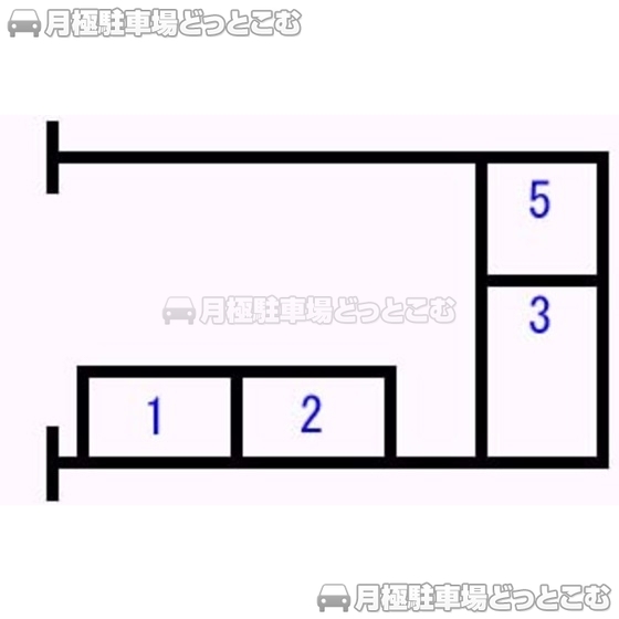 静岡市葵区田町4丁目50-15の月極駐車場1