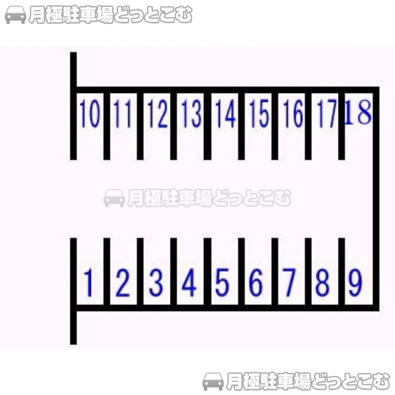 静岡市葵区新富町3丁目14-2の月極駐車場1