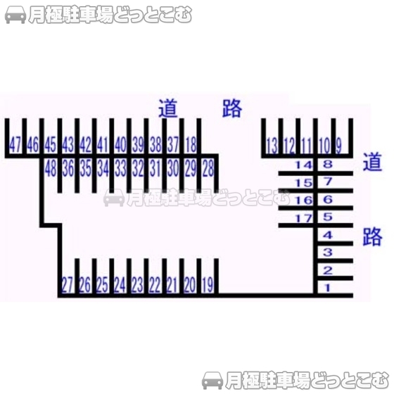 静岡市葵区千代田1丁目24-10の一部の月極駐車場1