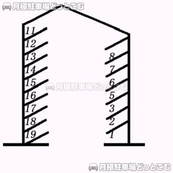 静岡市葵区南田町34-2の月極駐車場1
