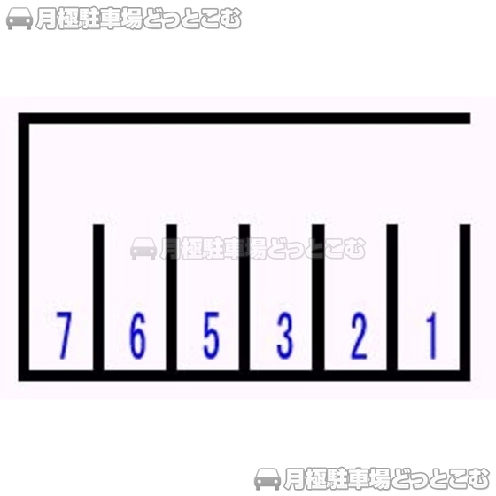 静岡市葵区新富町4丁目3の月極駐車場1