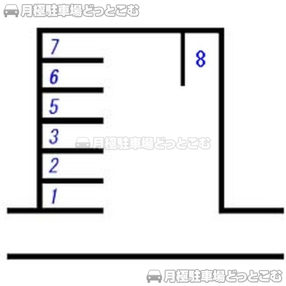 静岡市葵区田町3丁目19-4.19-5の月極駐車場1