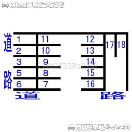 静岡市駿河区手越原120-1の月極駐車場1