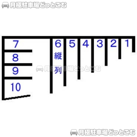 静岡市葵区新富町4丁目10-11の月極駐車場1