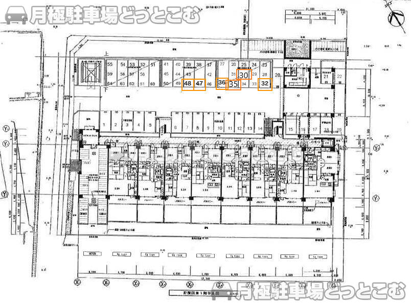明石市魚住町西岡111-1の月極駐車場1