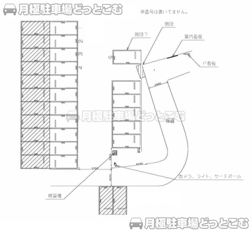 船橋市海神5-6-8付近の月極駐車場1