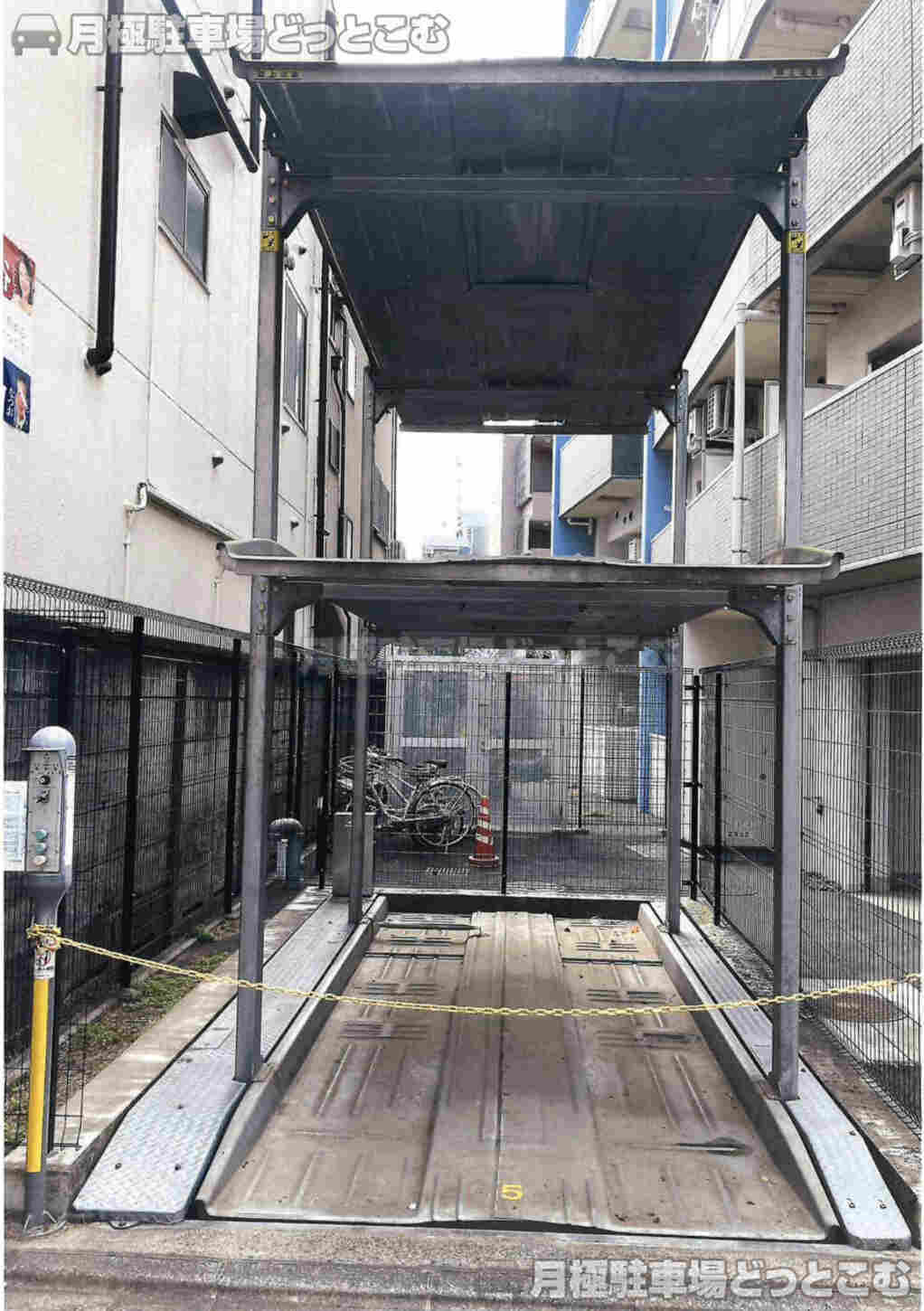中野区上鷺宮4-16-13付近の月極駐車場2