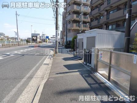 川崎市多摩区東生田1-17-10の月極駐車場2